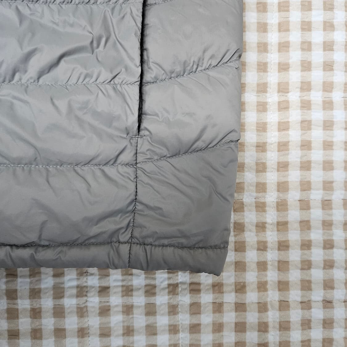 폴햄 거위털 경량패딩 조끼 남자100 상품이미지4