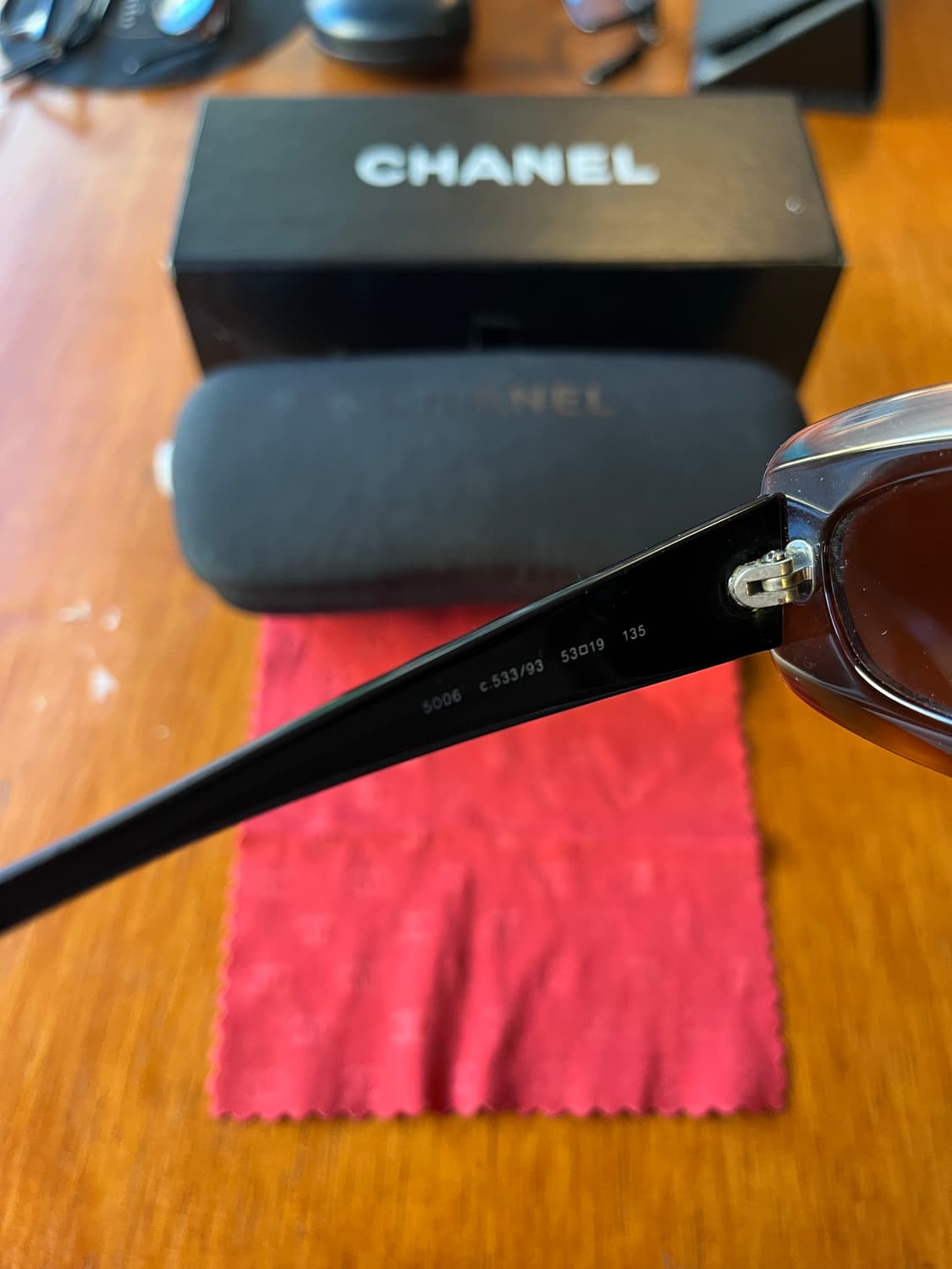 샤넬 90s 선글라스 mod.5006 톨토이즈 상품이미지6