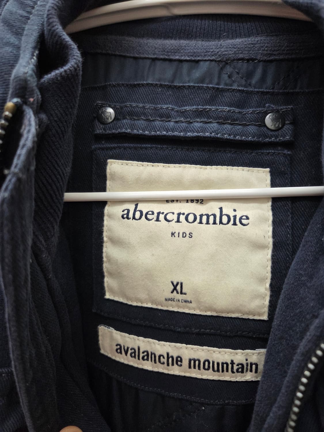 아베크롬비 후드 집업 자켓 상품이미지4