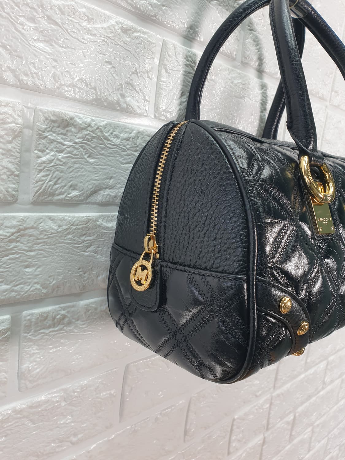 메트로시티 퀼팅 보스턴 토트백 상품이미지5