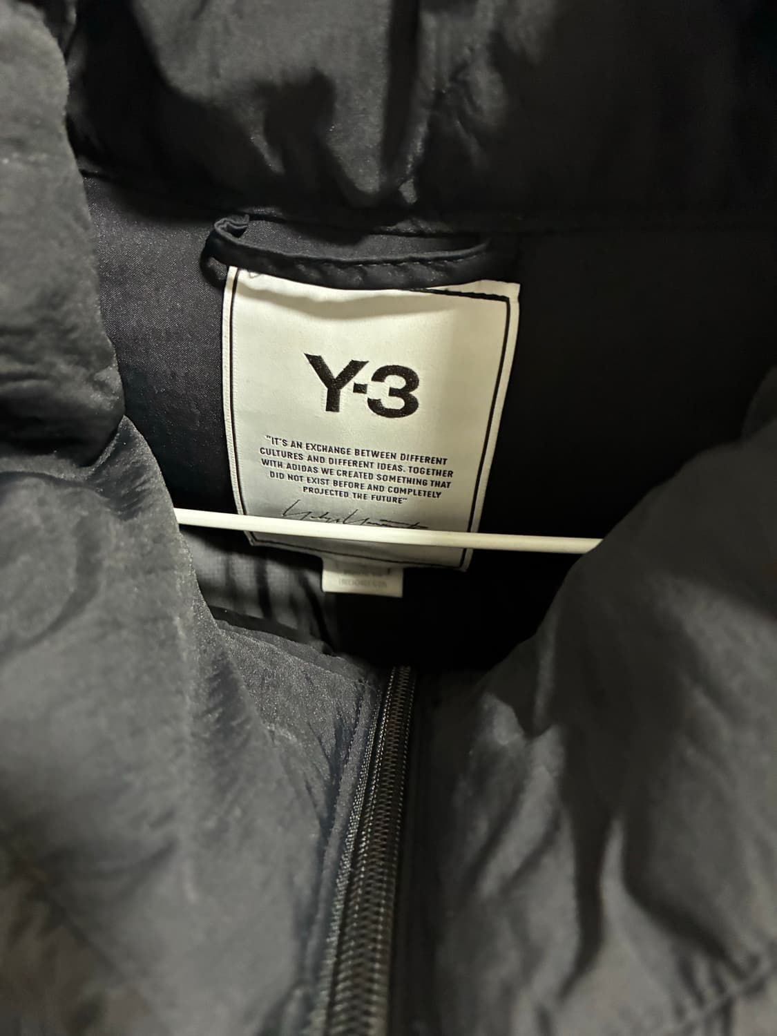 Y-3 블랙 숏패딩 상품이미지3