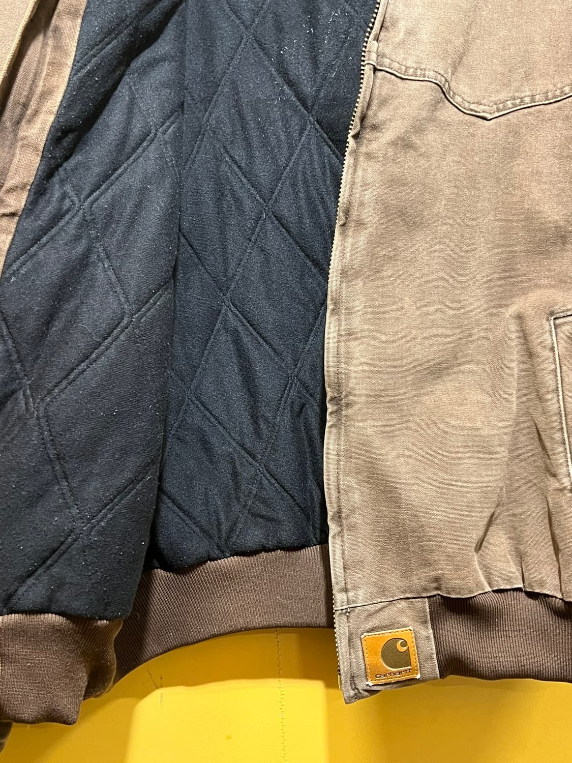 00s [XL] 칼하트 산타페 자켓 J14 CHT 체스넛 샌드스톤 덕 상품이미지8