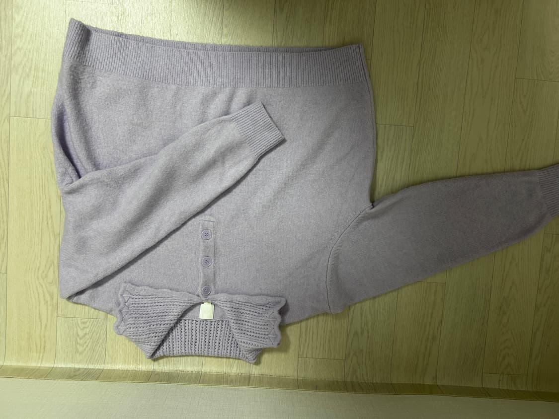 흐앤므 반집업 니트 상품이미지6