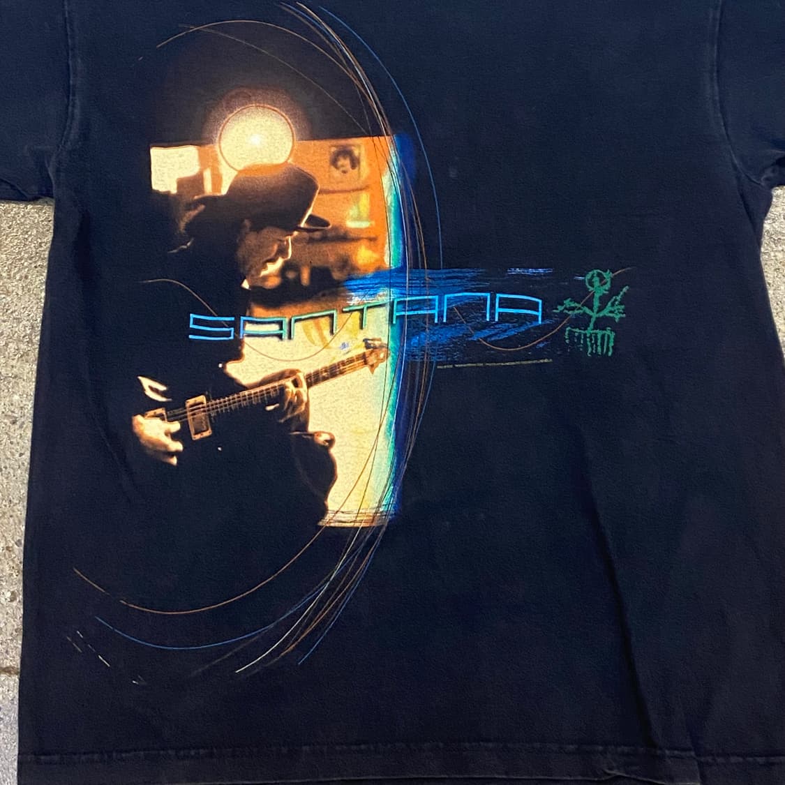 미국 빈티지 산타나 SANTANA 반팔티 락티셔츠 상품이미지2