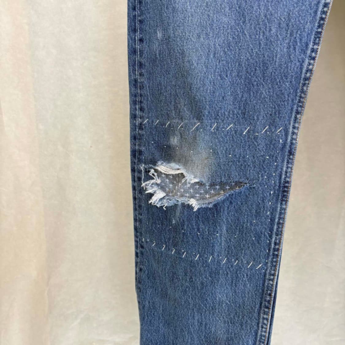 90s LEVI’s 사시코 리페어 501 상품이미지4