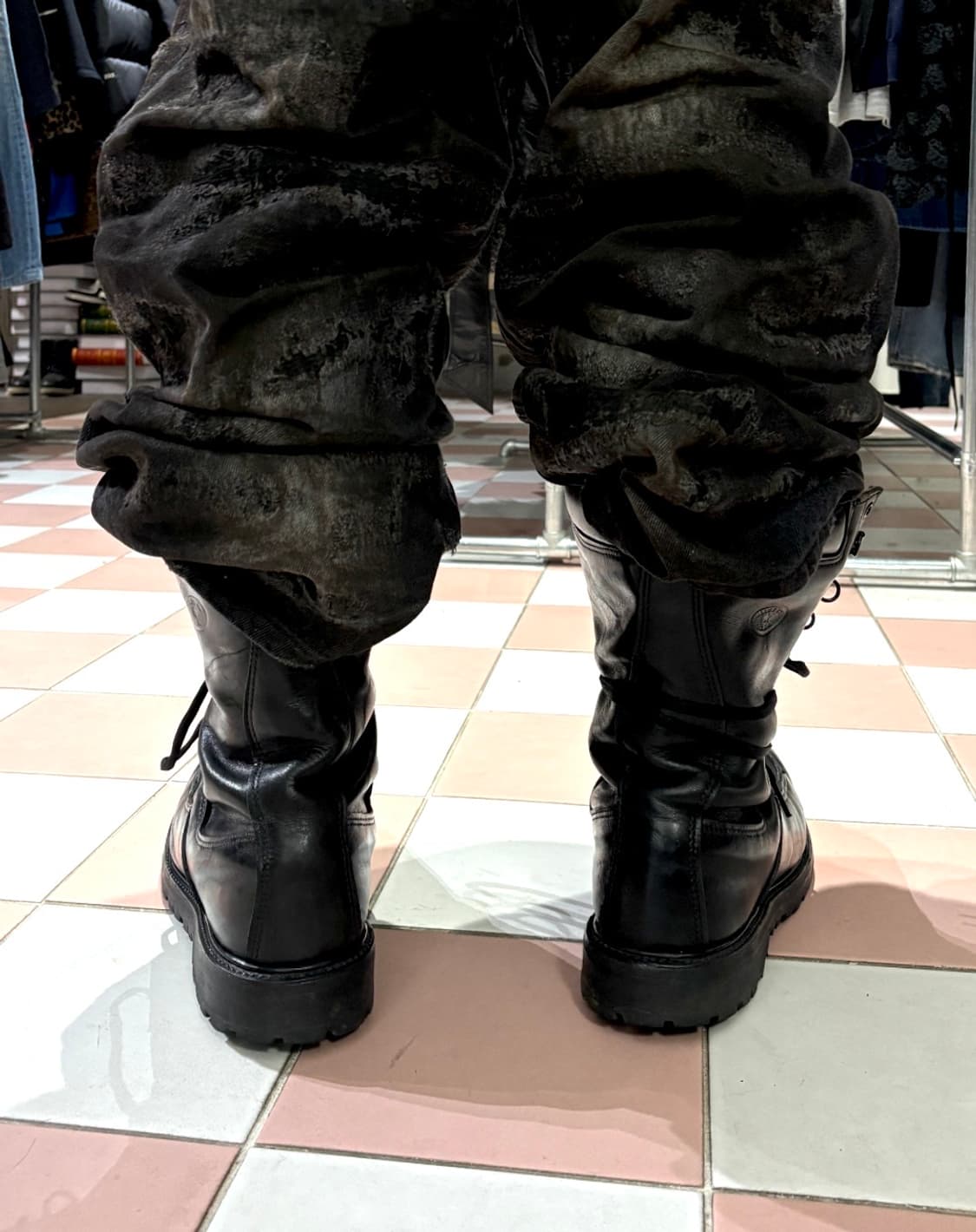 TTF✳️90‘s usa army 미군 부츠 made in usa 상품이미지3