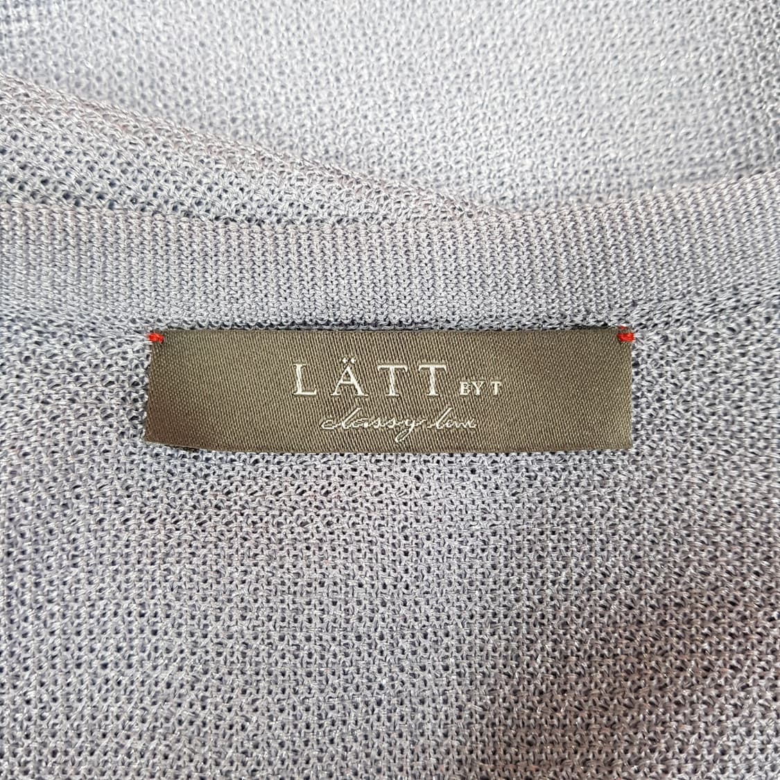 한섬 래트바이티 2021 오픈 카라 니트 90사이즈 상품이미지5