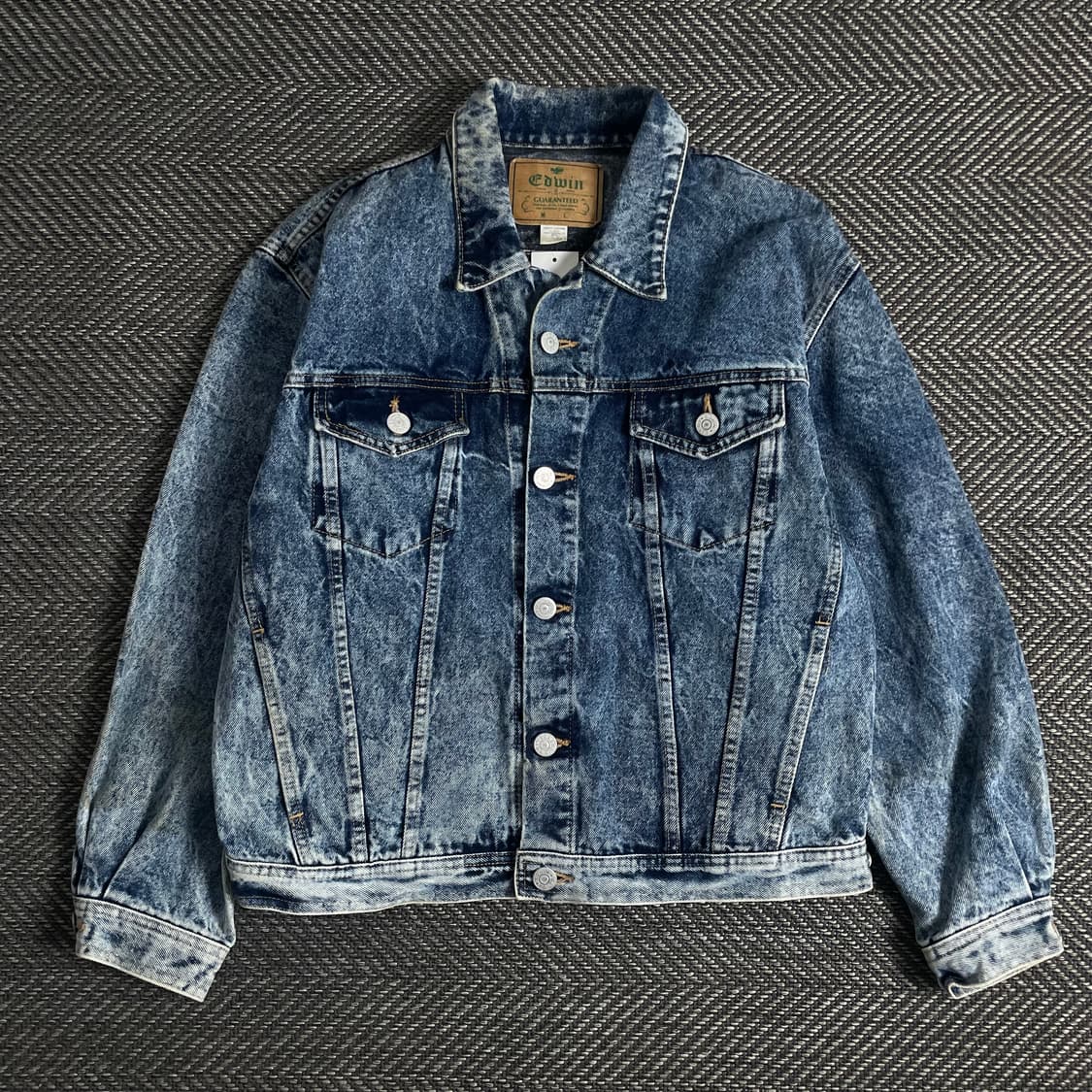 00s 에드윈 USA og 워싱 데님 트러커 자켓o 2915 상품이미지1
