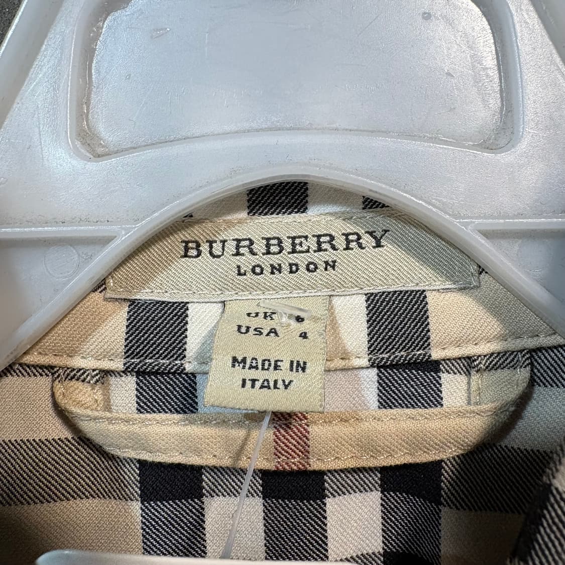 [4] BURBERRY 버버리 체크 원피스  상품이미지4