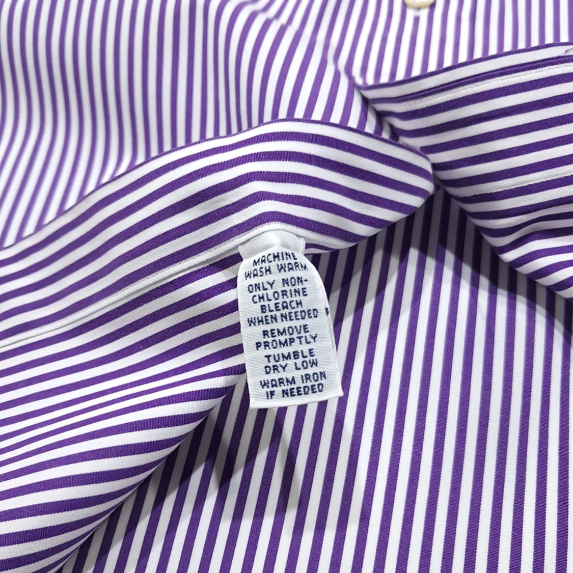 CL815 XL 폴로 00s 스트라이프 퍼플 셔츠 남방 상품이미지5