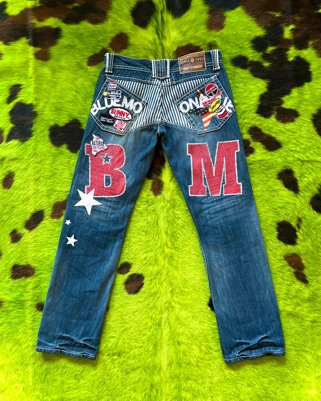 90-00s BLUE MOON BLUE Japan Denim Pants 상품이미지8