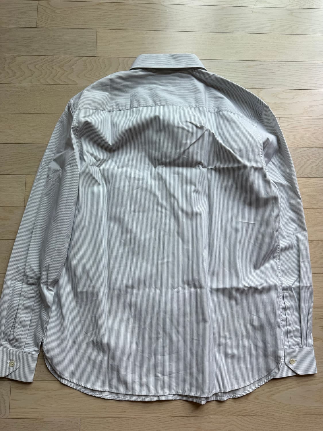 생로랑 24S/S 카산드리 로고 스트라이프 셔츠 상품이미지4
