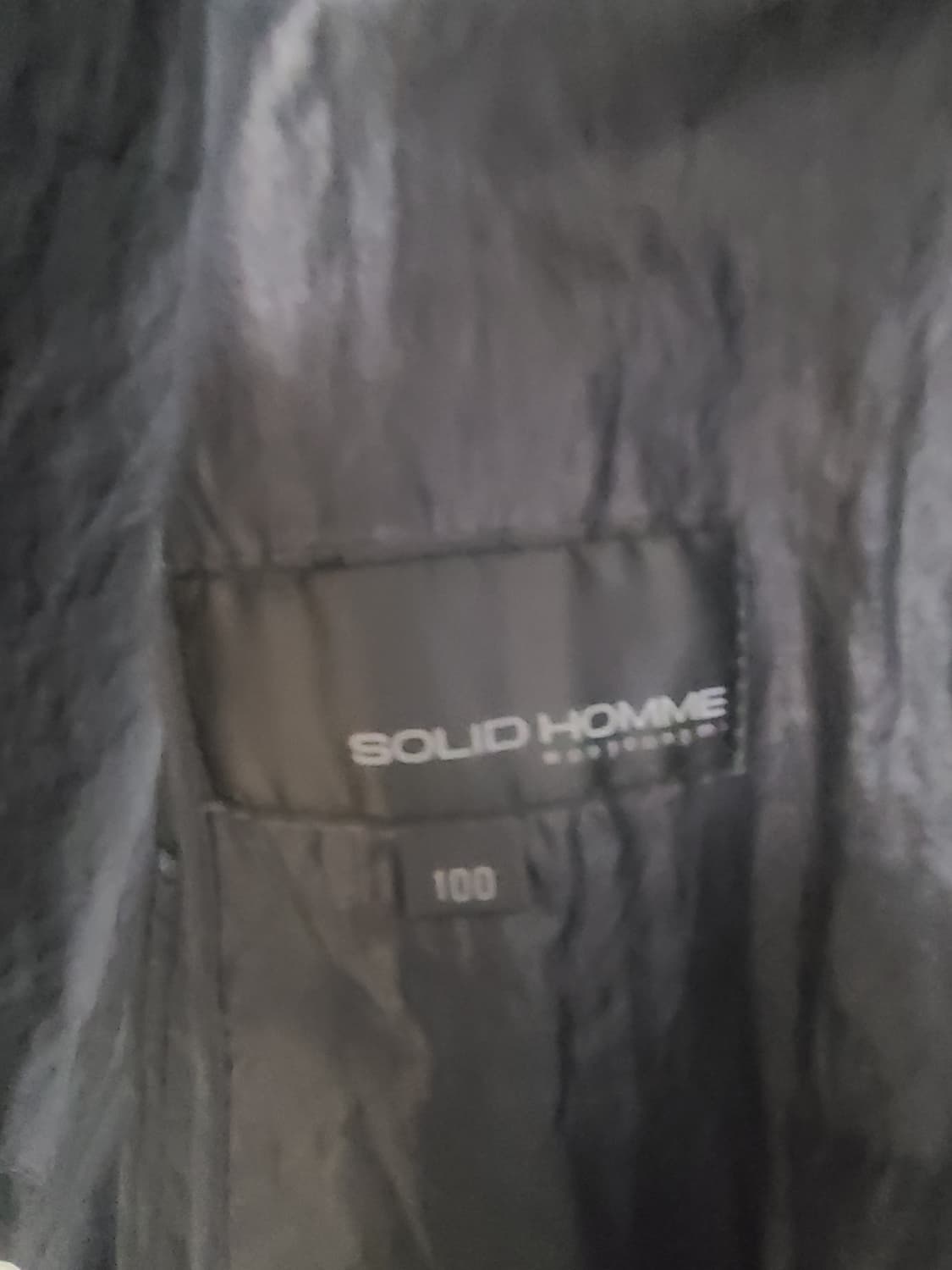 솔리드옴므 블루종 자켓 95사이즈감 상품이미지3