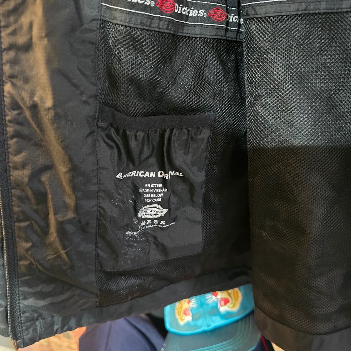 디키즈 후드 블랙 윈드브레이커 오버핏 자켓 상품이미지9