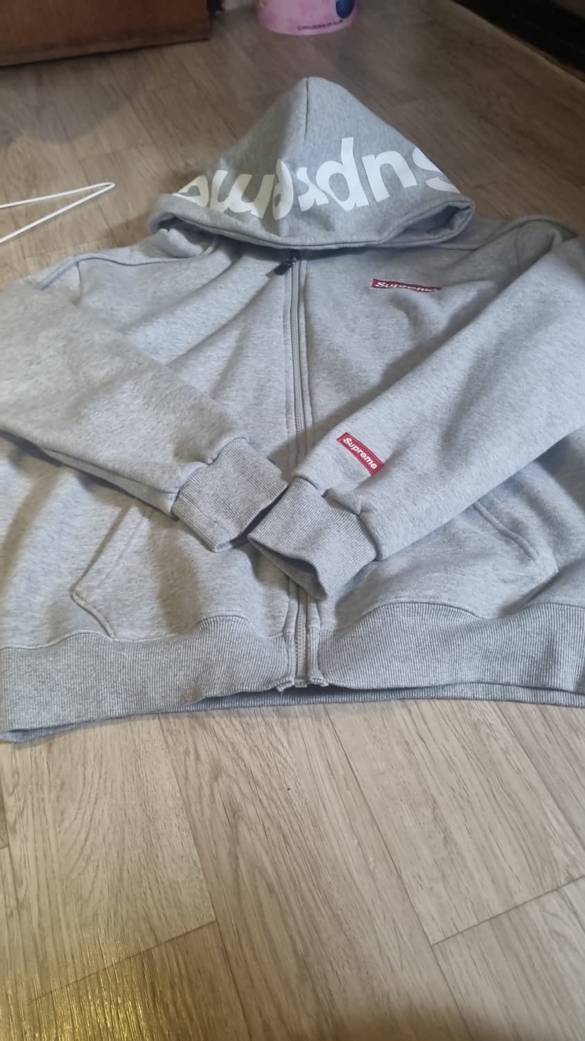 슈프림후드집업.  XL 상품이미지1