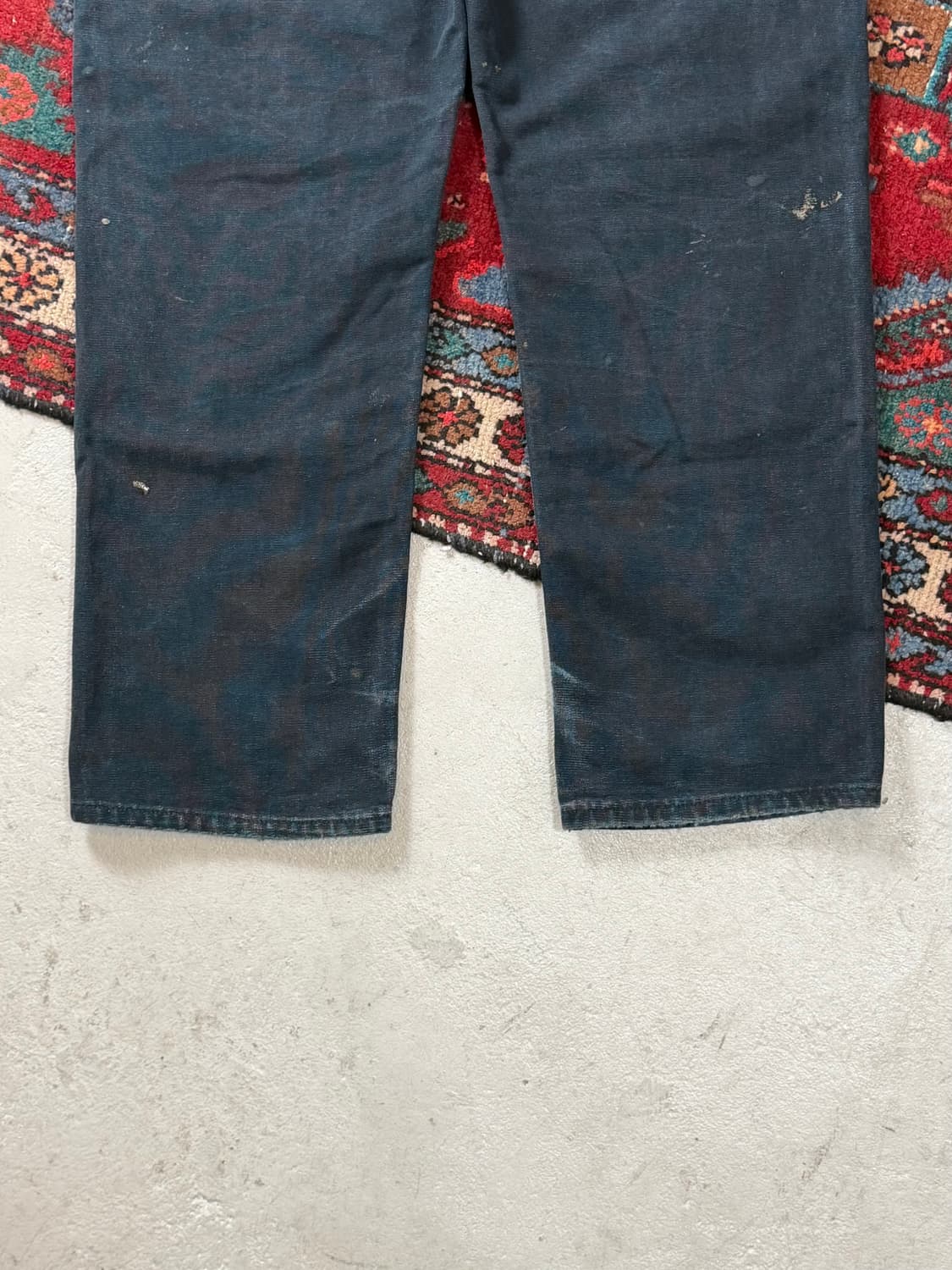 OG USA Made 칼하트 B01 더블니 블랙 칼하트 썩블니 카펜터 상품이미지8