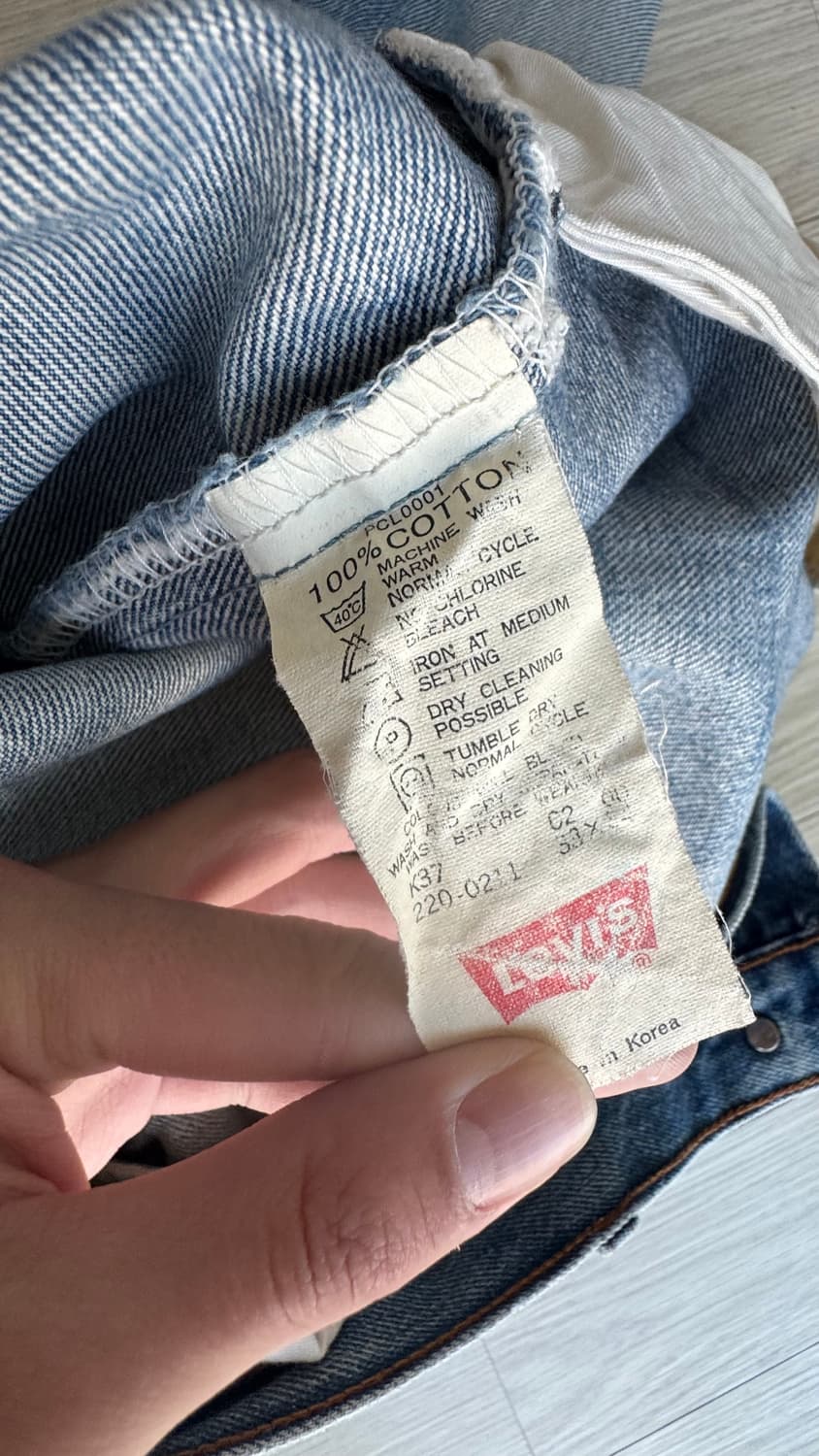 리바이스 오렌지탭 820 w84 L86판매  상품이미지10