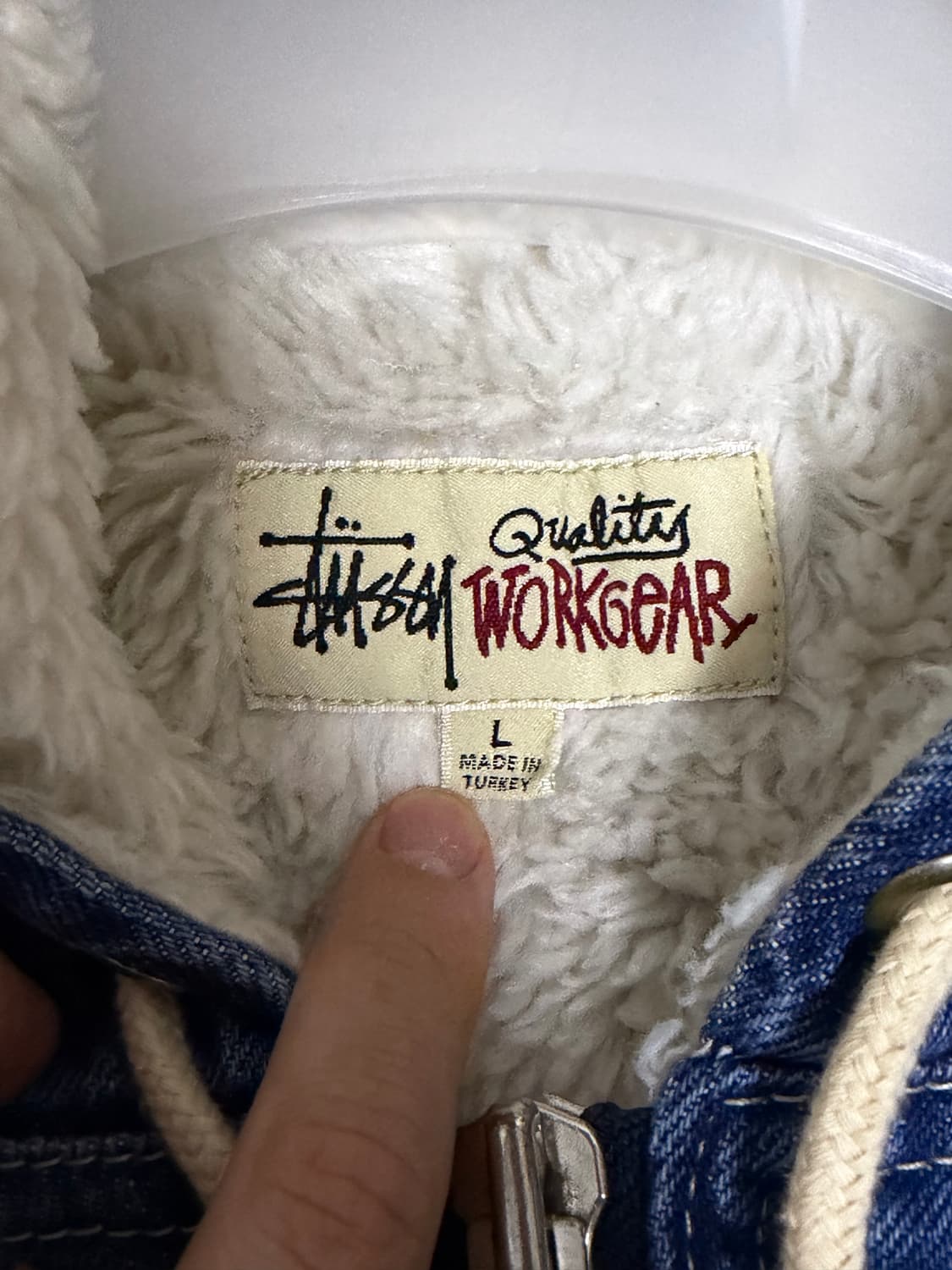 스투시 Stussy 쉐르파 데님 자켓 상품이미지3