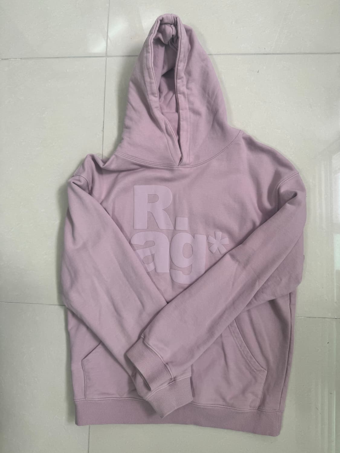 더콜디스트모먼트 핑크 후드티 M 상품이미지1