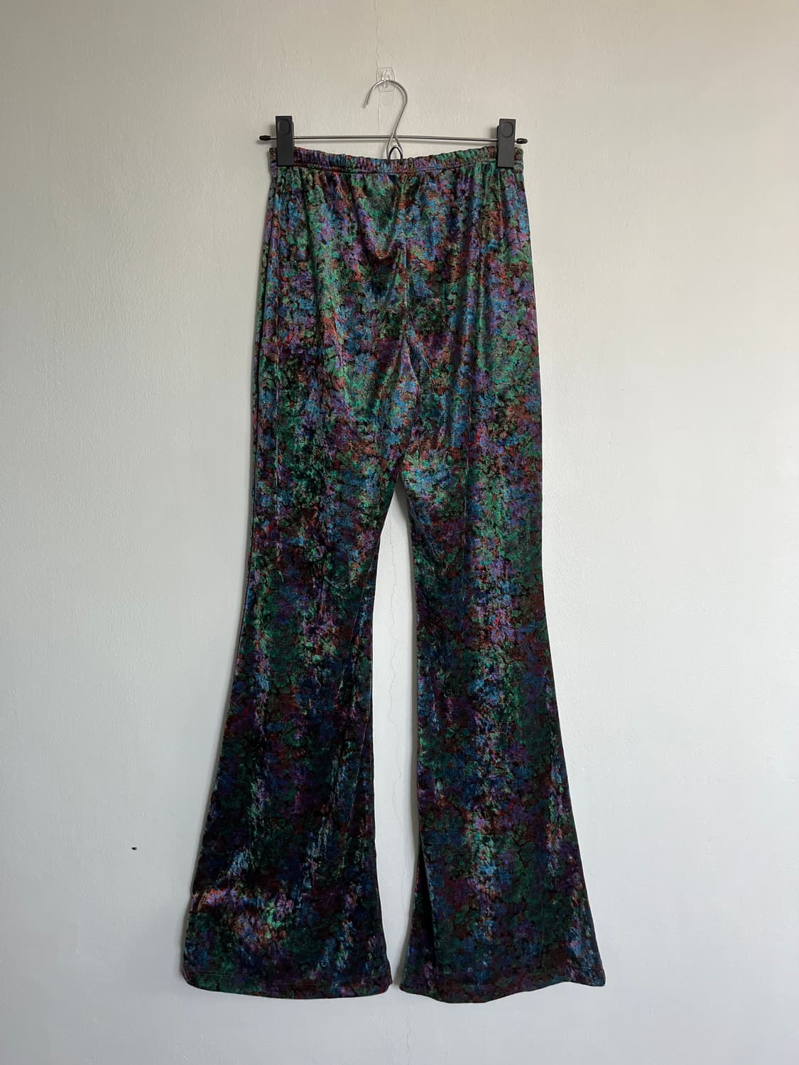 paisley velvet pants (violet, green) 상품이미지3