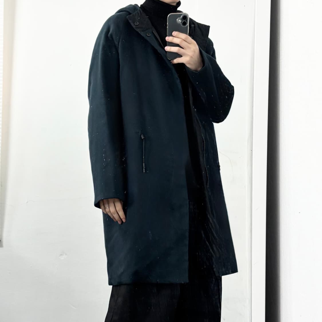 발렌시아가 15FW 후드 코트 상품이미지3