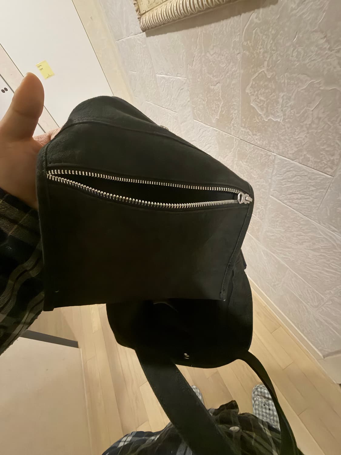 스투시 도트백 워시드 블랙 크로스바디 상품이미지4