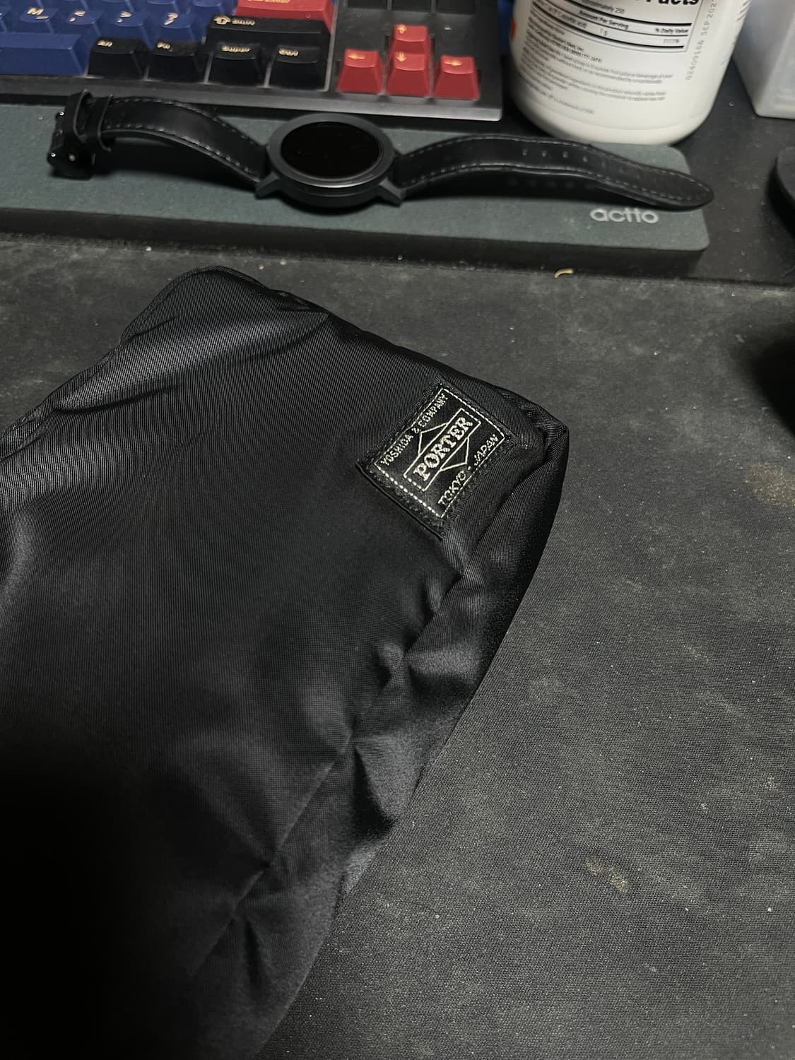 요시다 포터 탱커 파우치 622-77327 블랙 상품이미지2