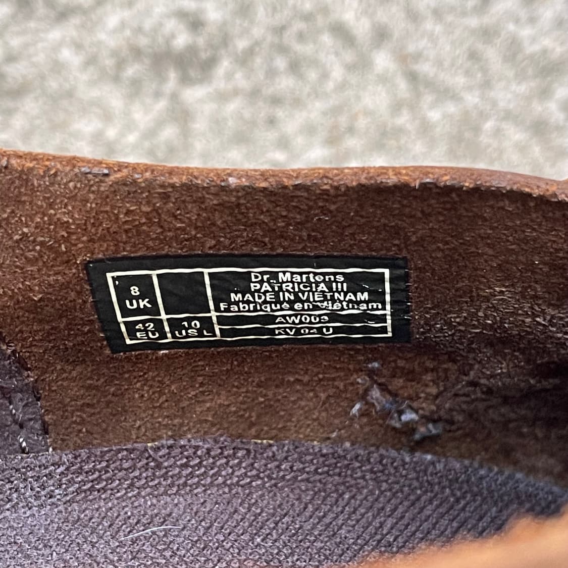 [8UK] 닥터마틴 패트리샤 III 브라운 (270~275) 상품이미지9