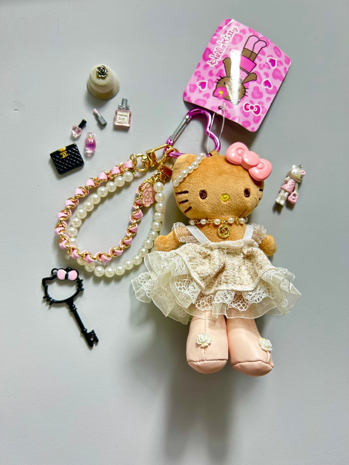 롱다리키티 커스텀키링(9) 상품이미지1