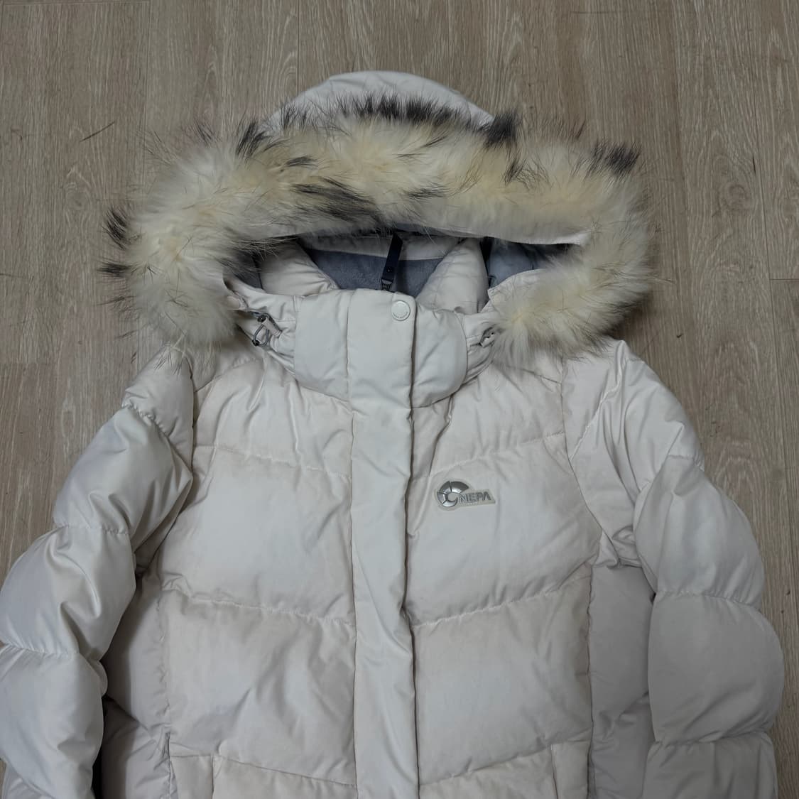 네파 여성 프리미엄 구스다운 고어텍스 롱패딩 M/95  상품이미지2