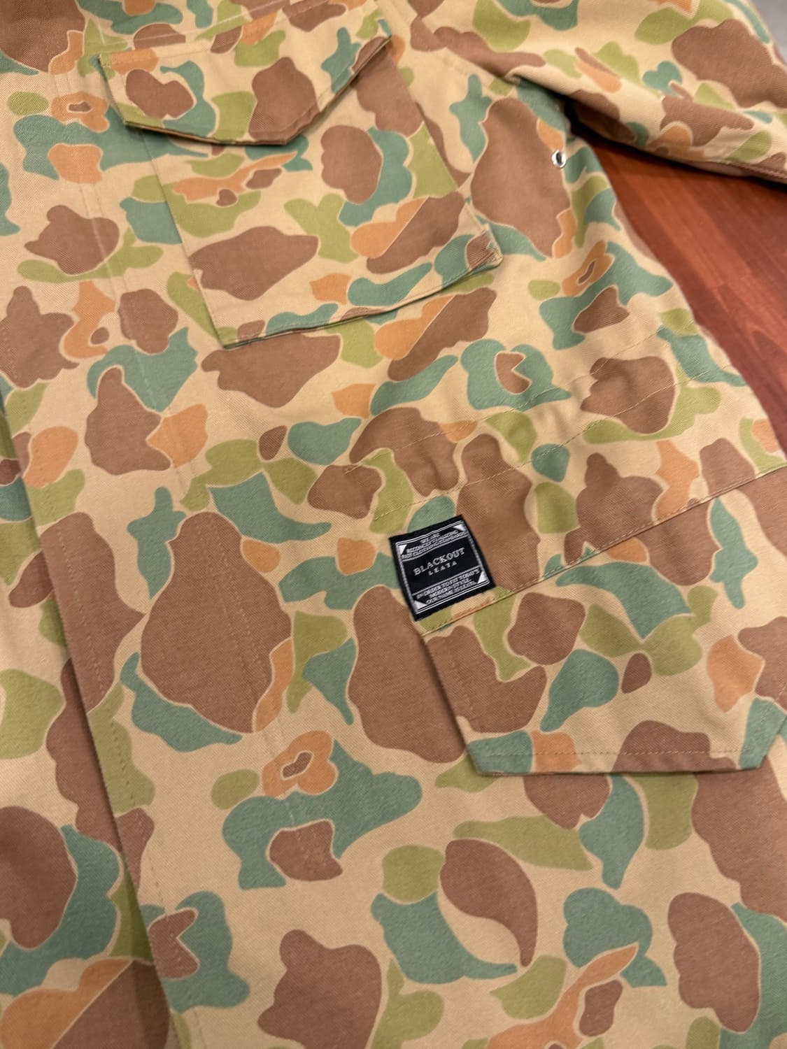 Leata 리타 덕 카모 밀리터리 M-65 필드 자켓 상품이미지9