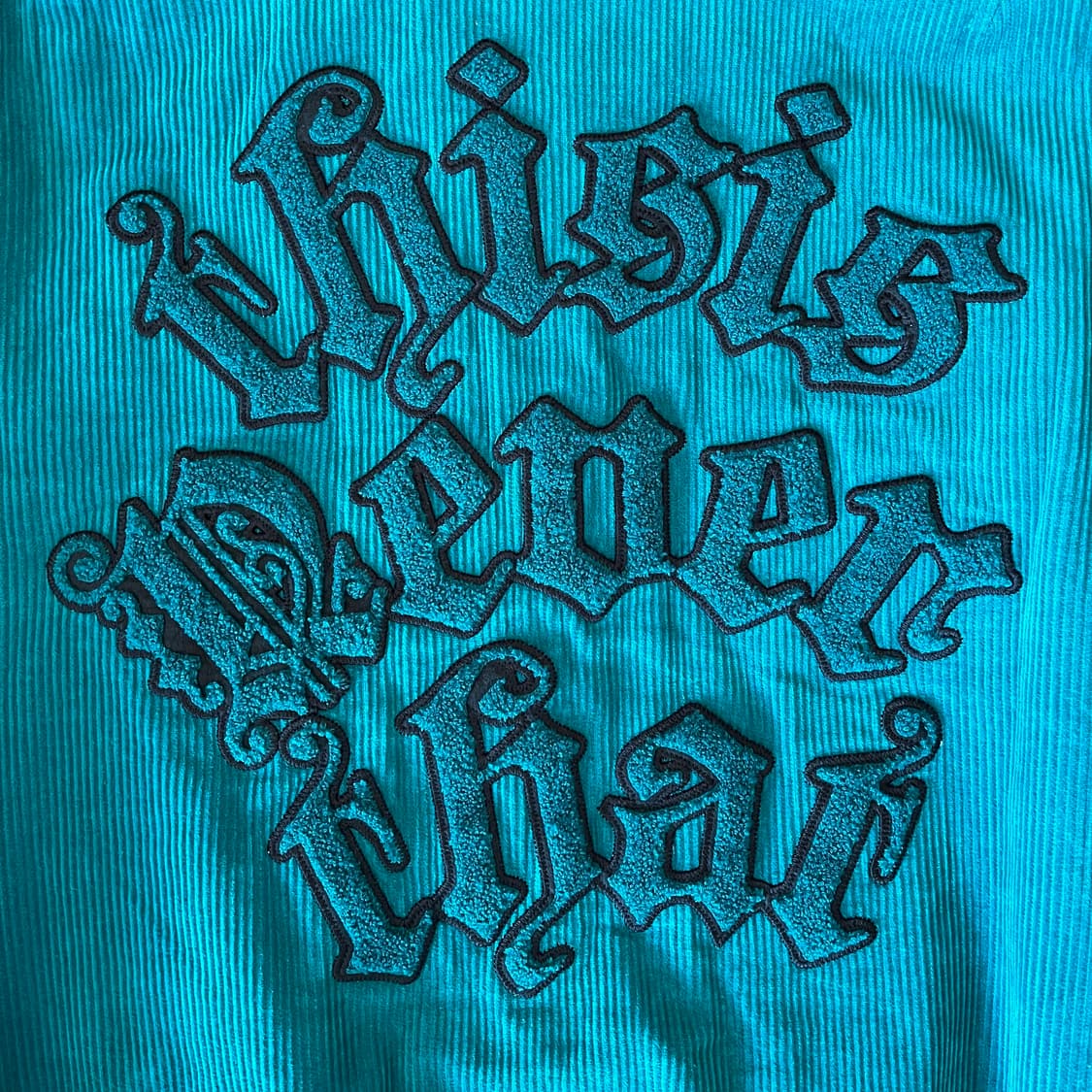 디스이즈네버댓 코듀로이 바시티 자켓 그린 상품이미지5