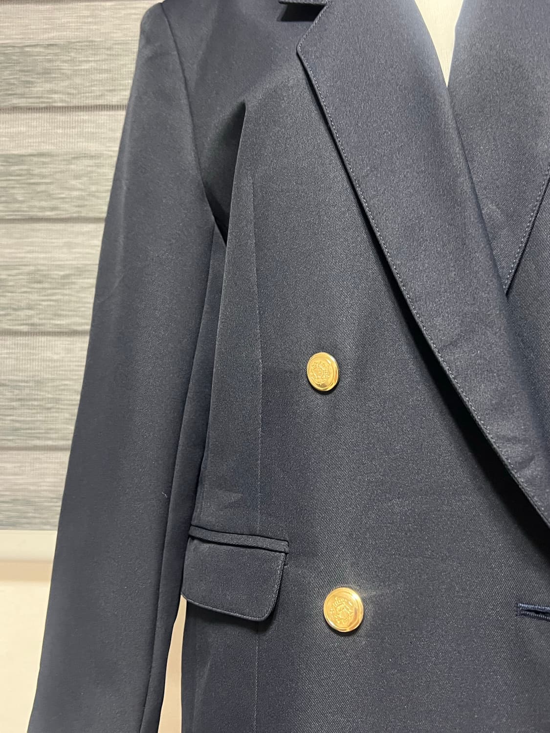 네이비 금장 자켓 상품이미지2