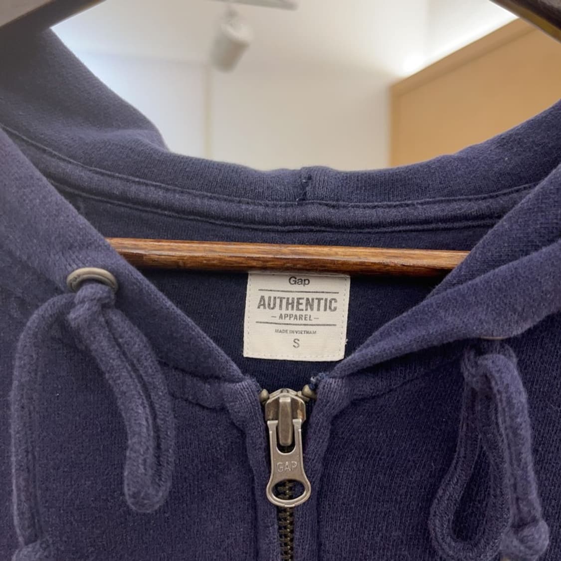 갭 올드스쿨 빈티지 빅로고 후드집업 S C06494 상품이미지5