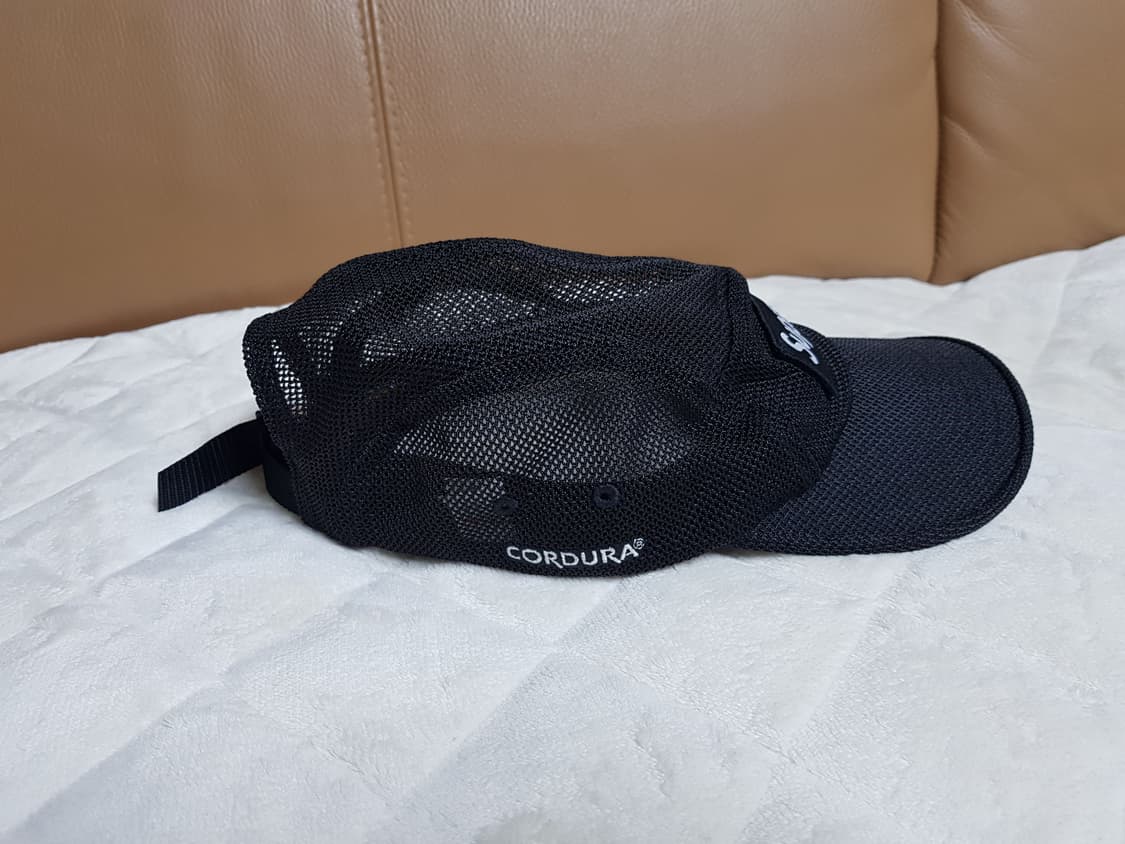 슈프림 메쉬 코듀라 캠프캡 모자 볼캡 블랙 23SS 상품이미지3