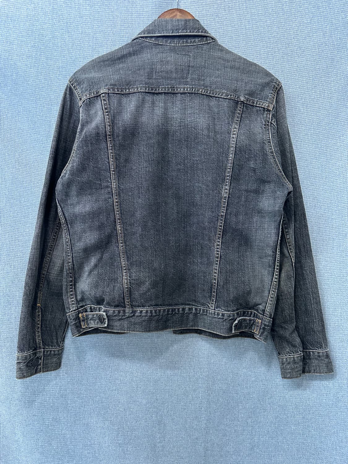 에드윈 EDWIN 블랙 워시 데님 자켓 상품이미지2