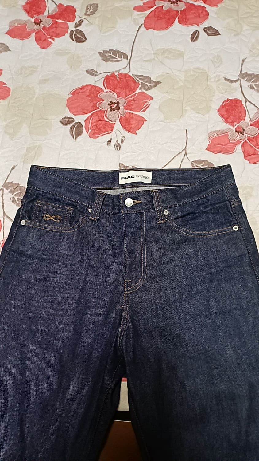 플랙 와이드청바지 32인치 기장108 상품이미지2