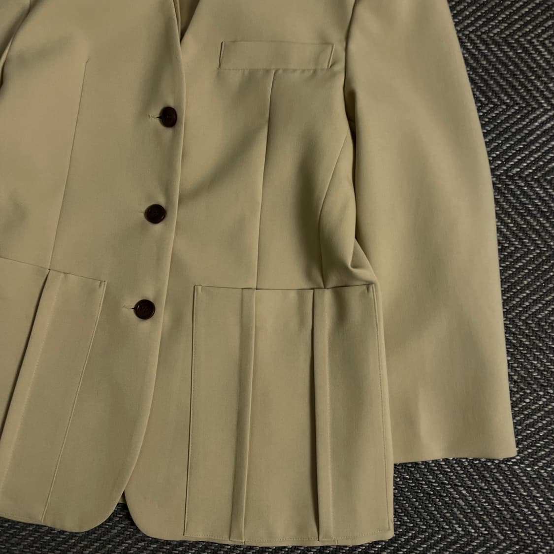 SLUB 우먼스 미니멀 블레이저 자켓o 3631 상품이미지3