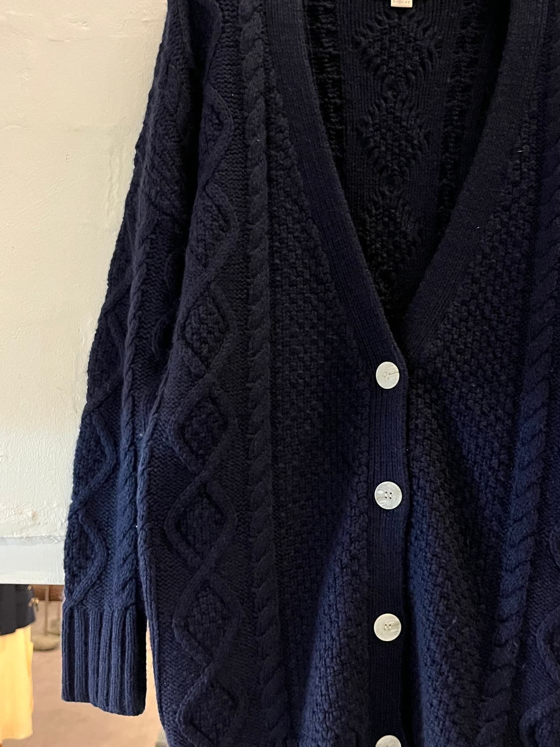 Band of outsiders 케이블니트 가디건 2 상품이미지3