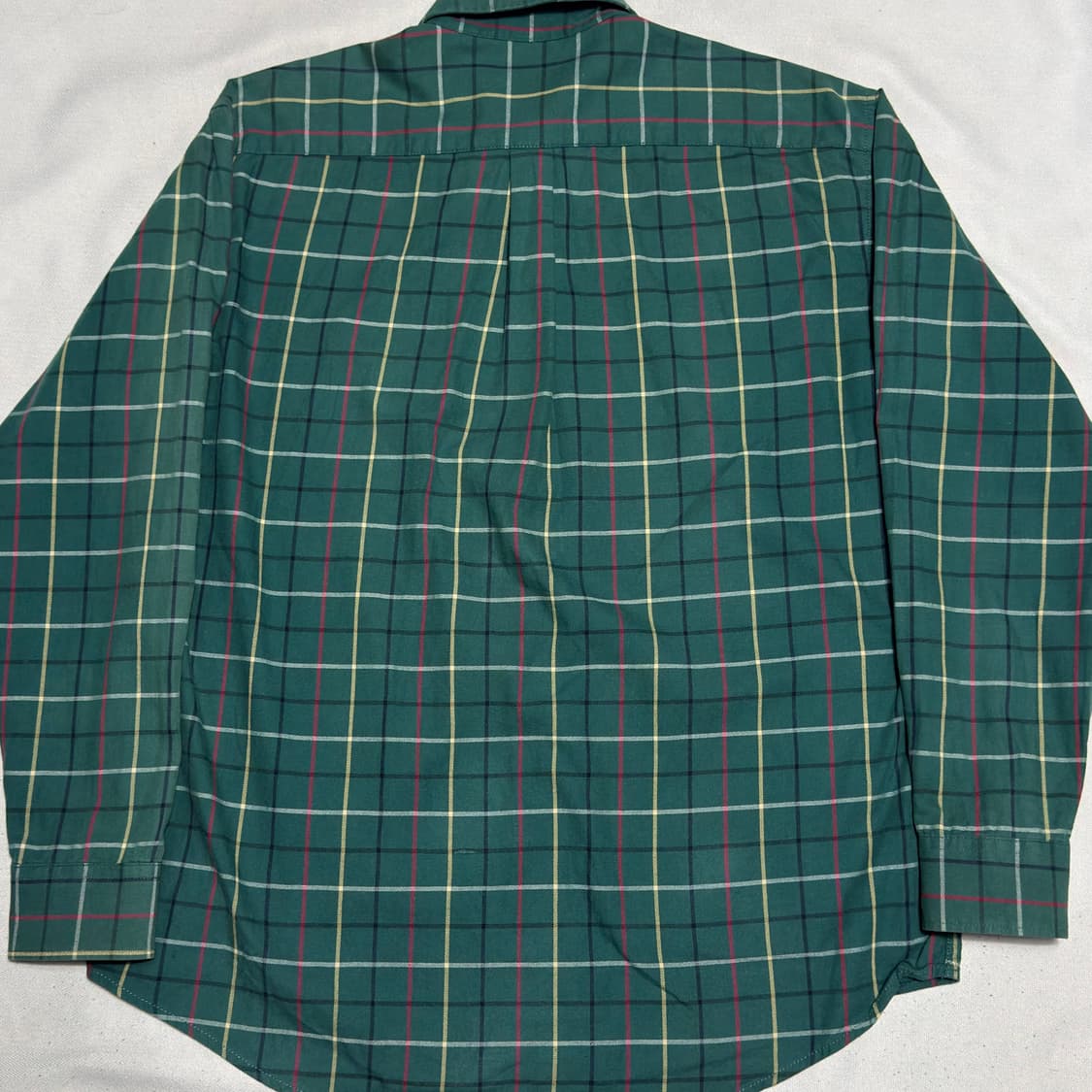 🫶🏻버버리 체크무늬 그린 코튼 셔츠🫶🏻 상품이미지3