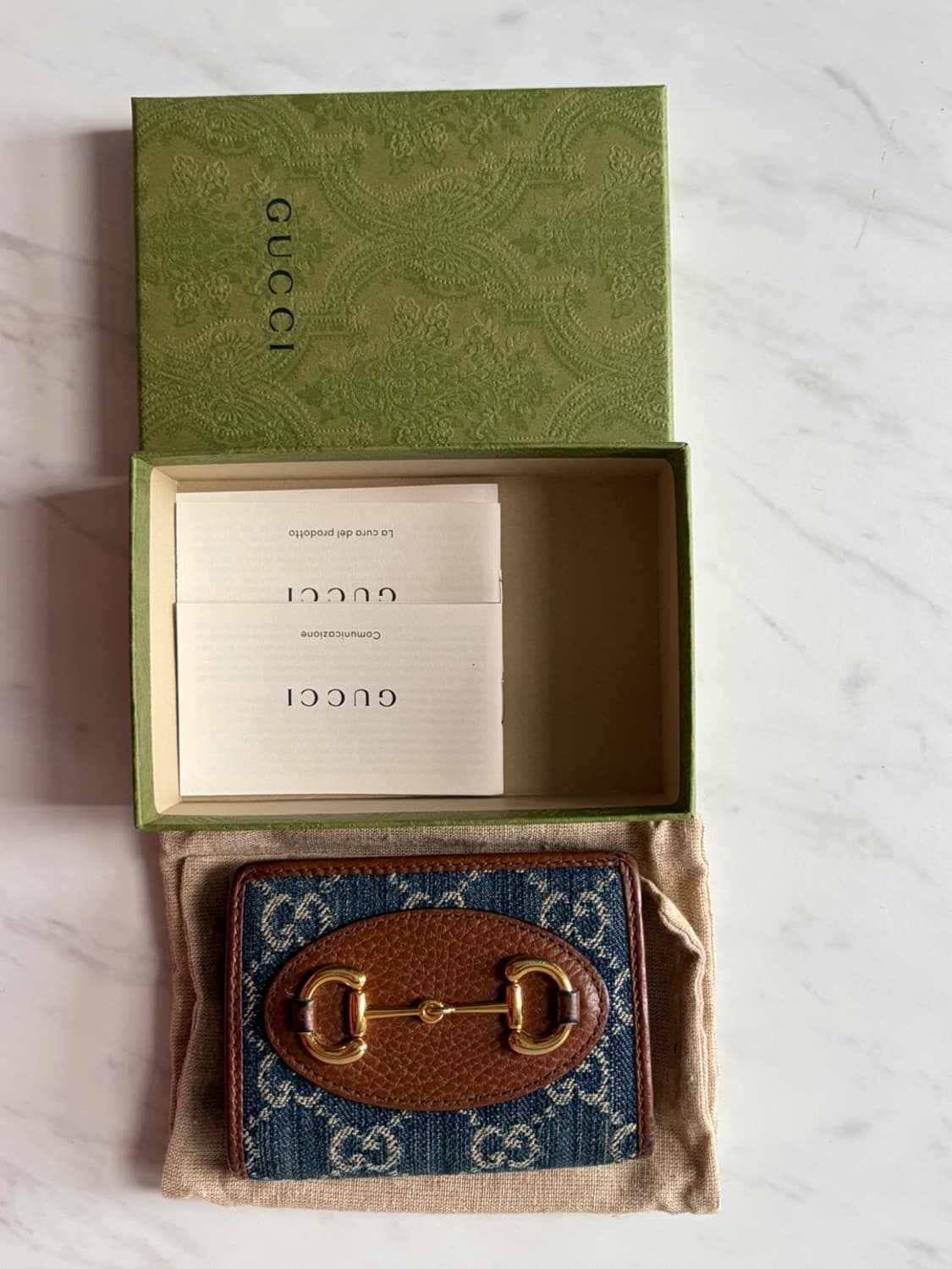 구찌 홀스빗 1955 데님 스몰 상품이미지1