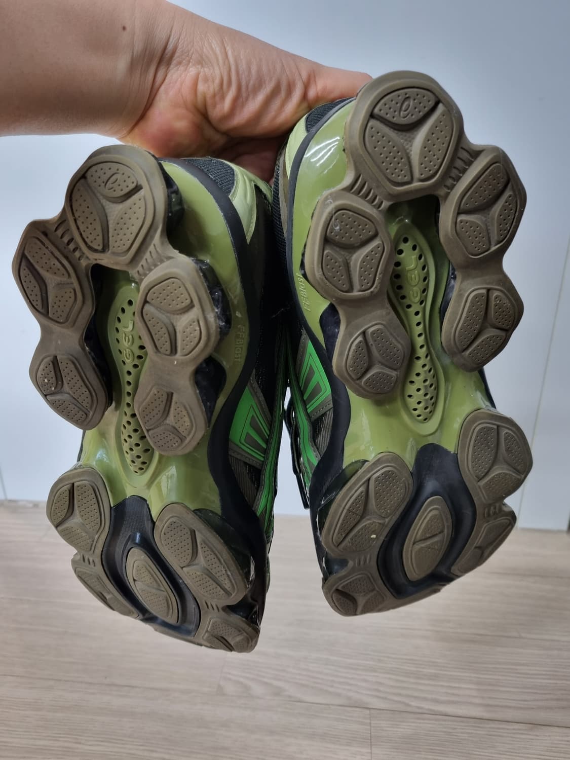 [270] 아식스 US5-S 젤 퀀텀 키네틱 모스 뱀부 상품이미지10