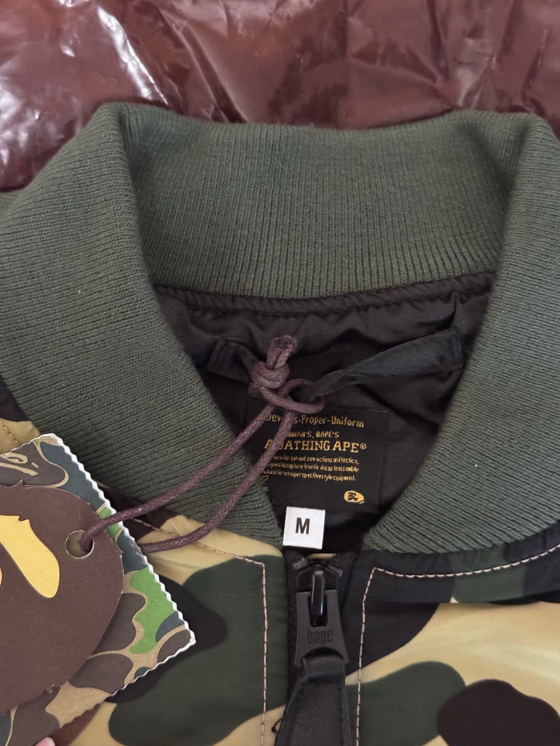 베이프 ma1 봄버 자켓 상품이미지5