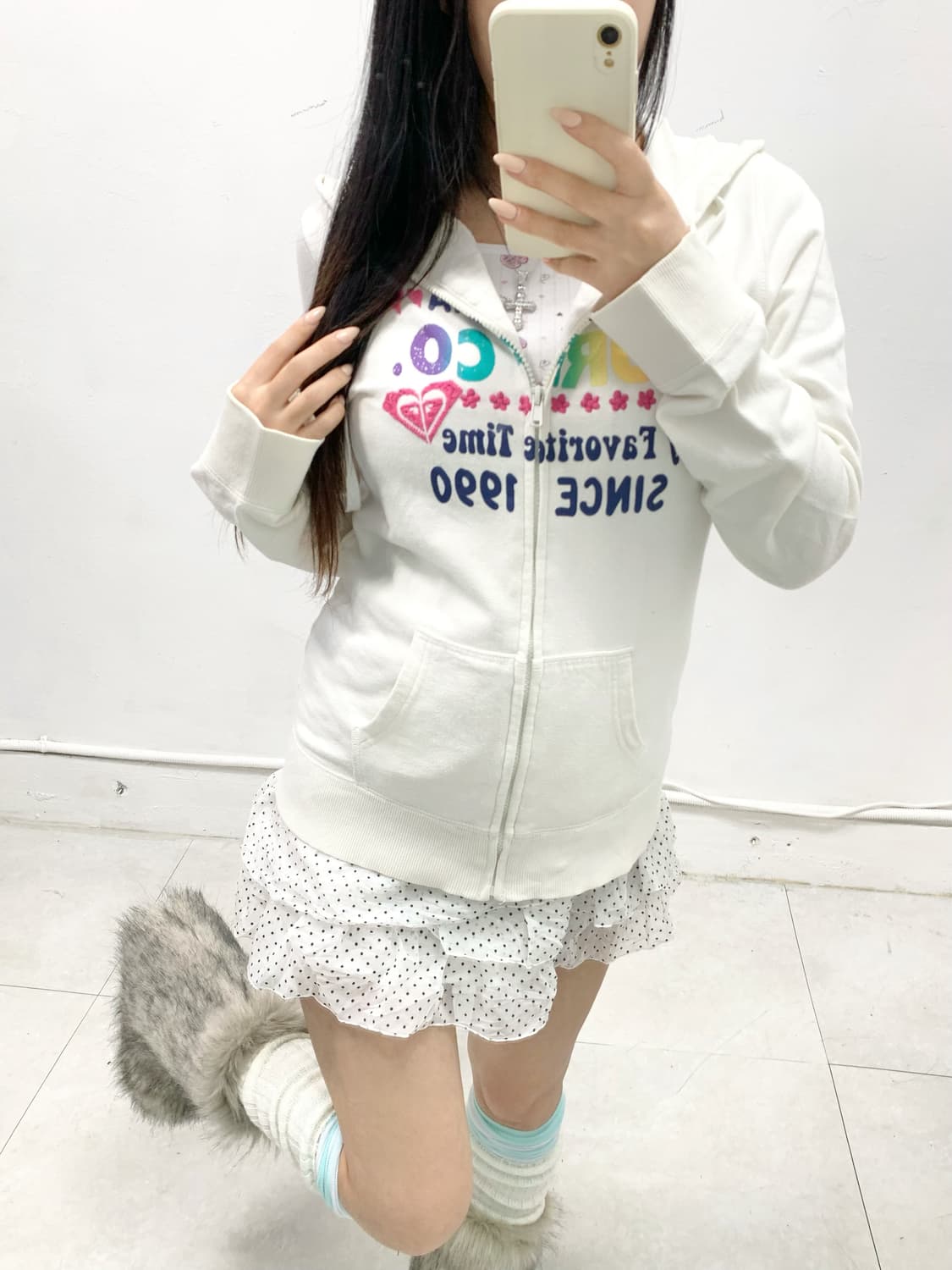 [ROXY] 록시 갸루 히비스커스 후드집업 상품이미지4