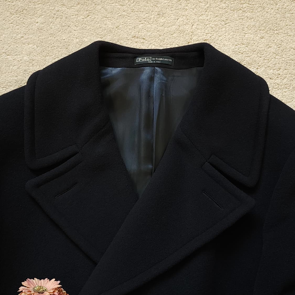 폴로 밀리터리 코트 헤비울 더블코트 이태리 메이드 42r 상품이미지6