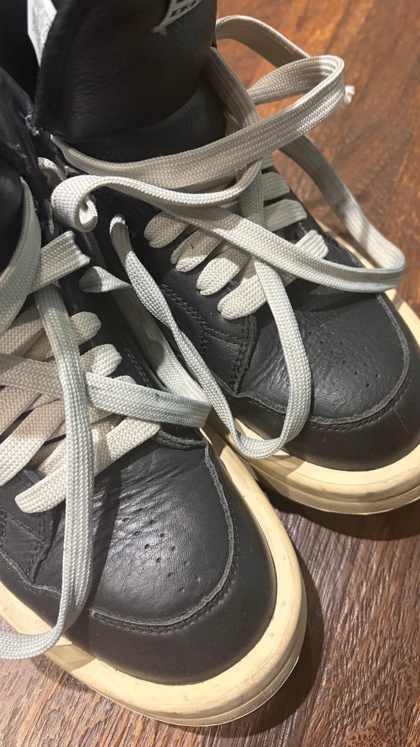 릭오웬스x컨버스 터보웨폰 블랙 250 상품이미지5