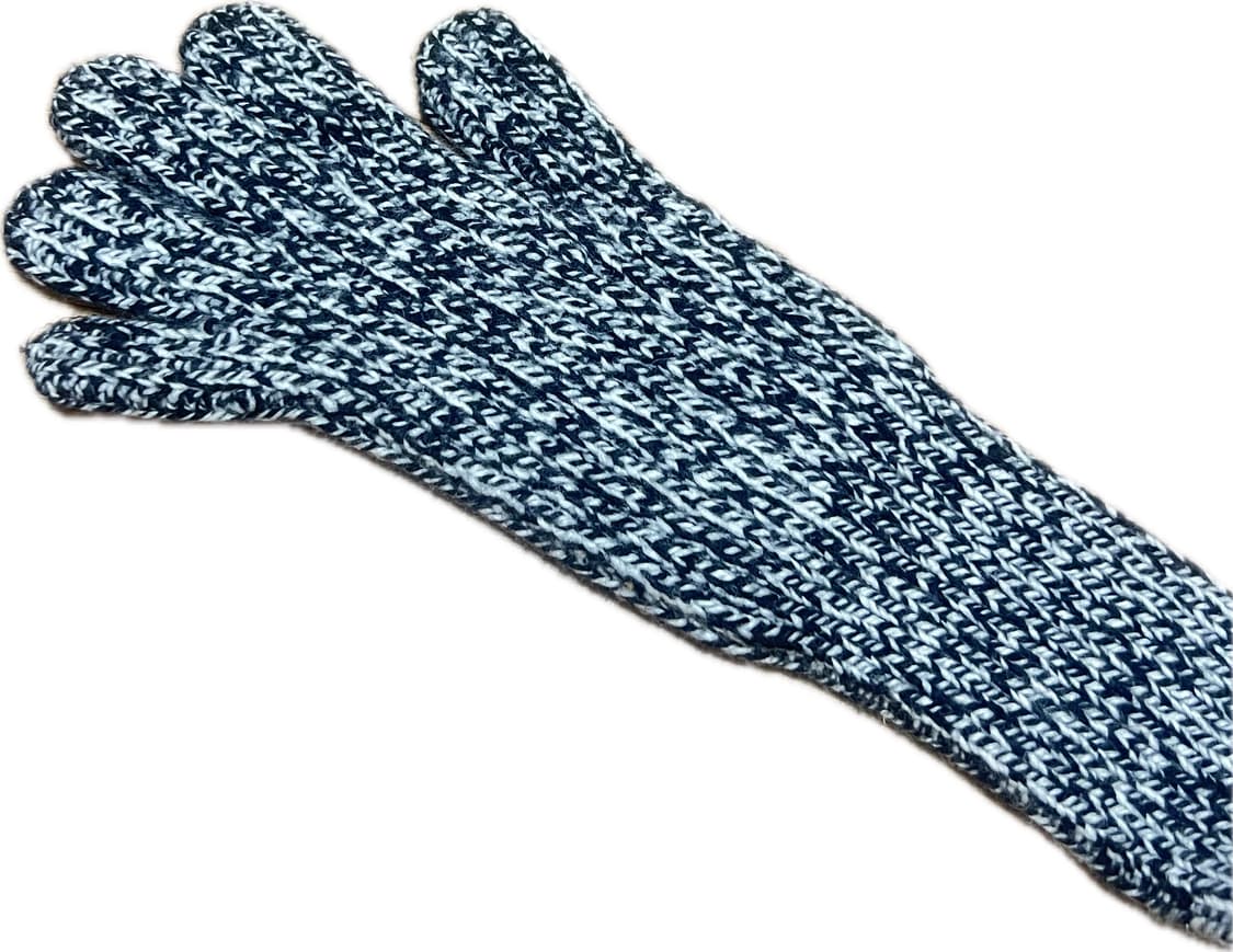 푸시버튼 니트 울 장갑 상품이미지4