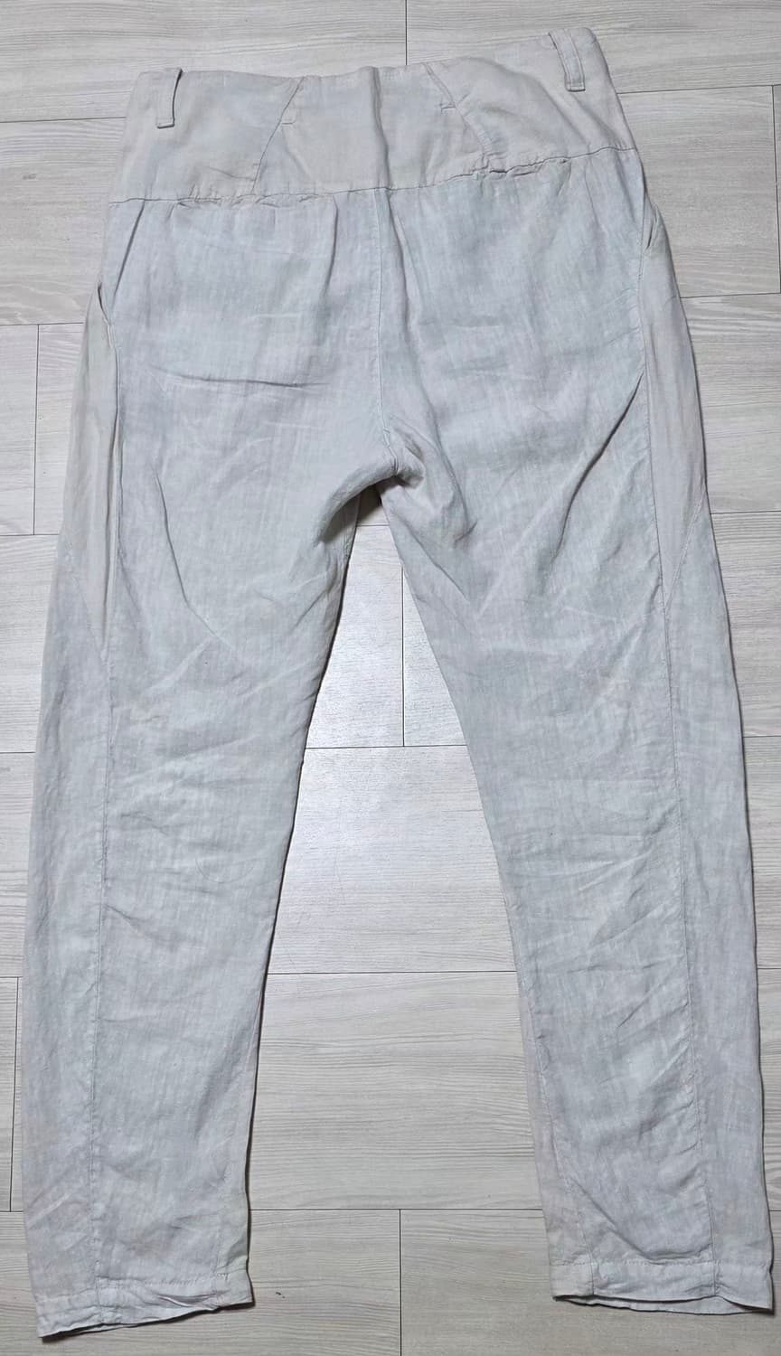 트렌짓 린넨펜츠 라이트베이지 xs(30) 상품이미지2