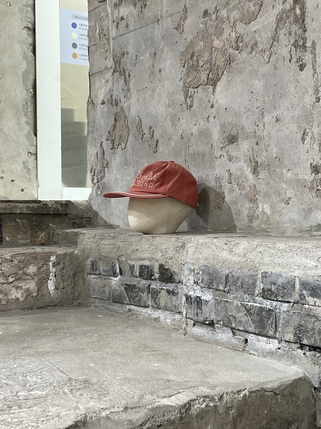 아노니모아노니마 더스티 로즈 아이 띵크 캡 상품이미지1