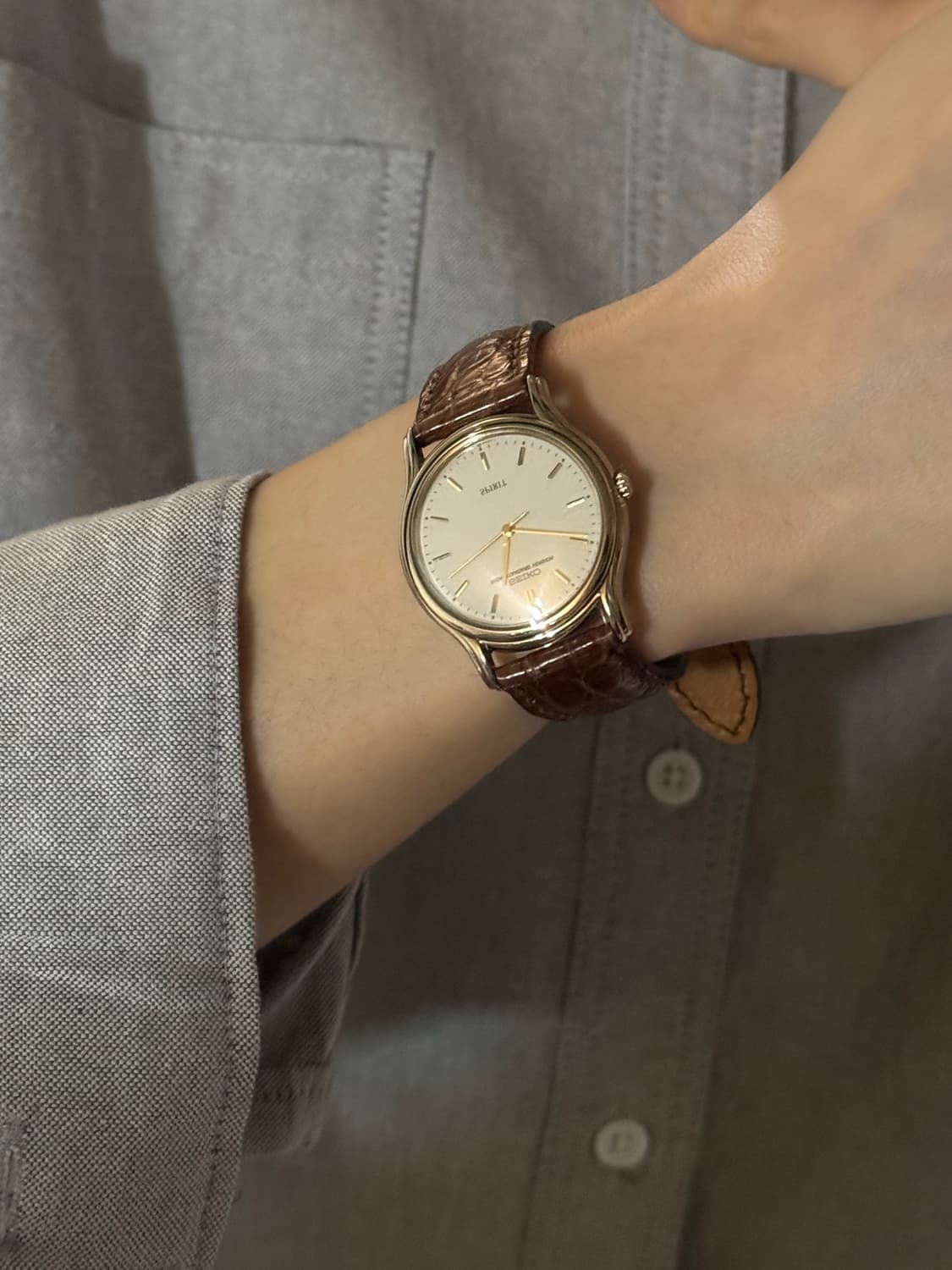 SEIKO 빈티지 쿼츠 시계 상품이미지6